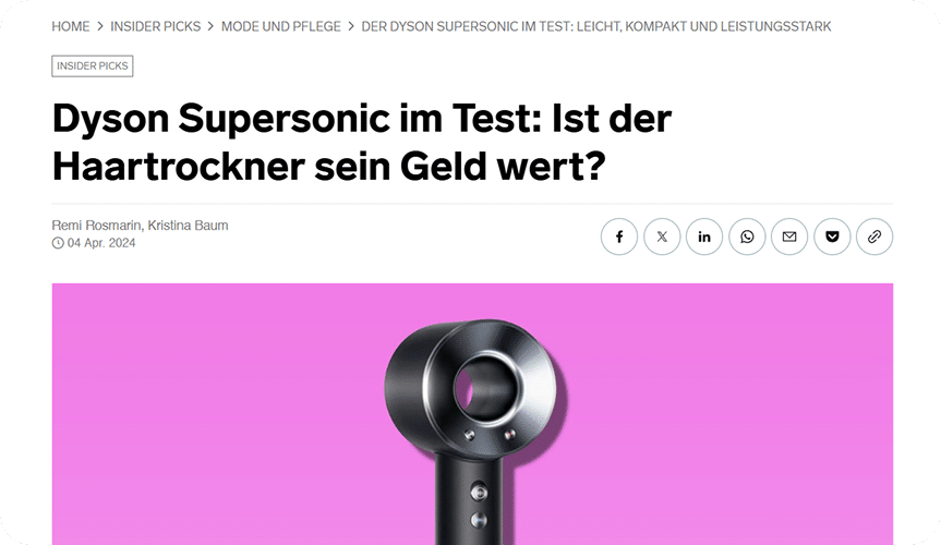 Erst wenn Sie vollständig zufrieden sind, wird der Artikel zum vereinbarten Zeitpunkt veröffentlicht.
